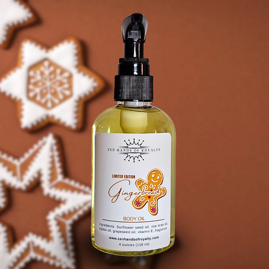 NEW Gingerbread body oil- Limited Edition