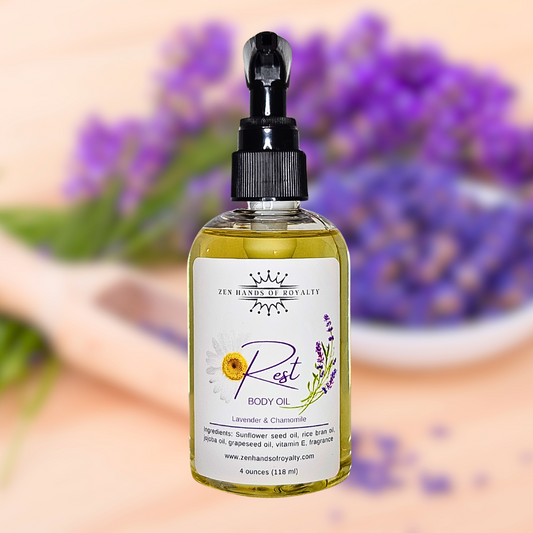 Rest body oil